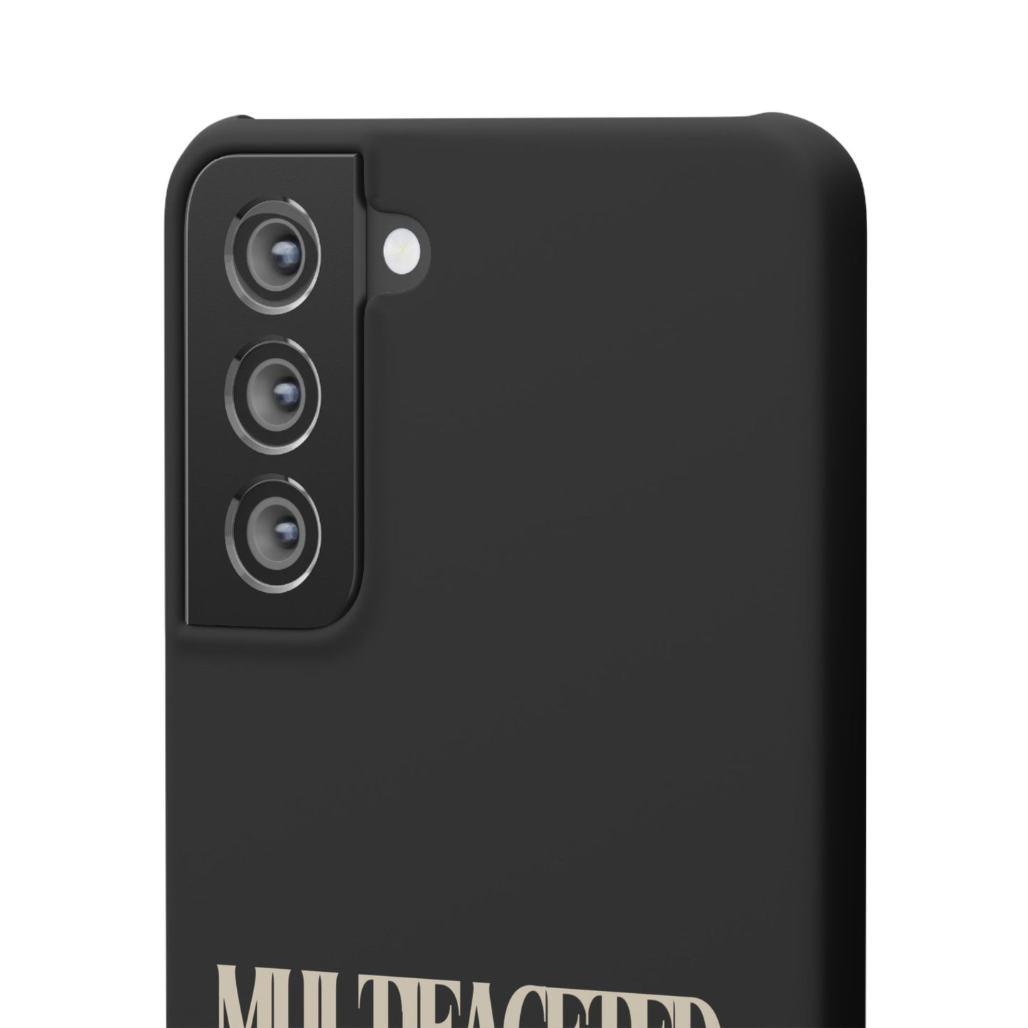 Multifaceted Black Girl Snap Case - Stylish Phone Protection for Empowerment and Expression