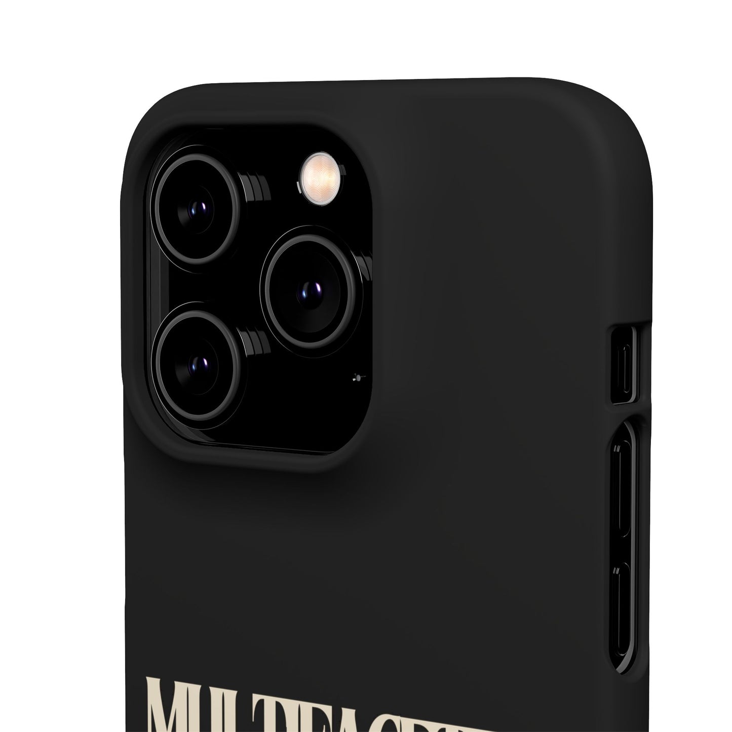 Multifaceted Black Girl Snap Case - Stylish Phone Protection for Empowerment and Expression