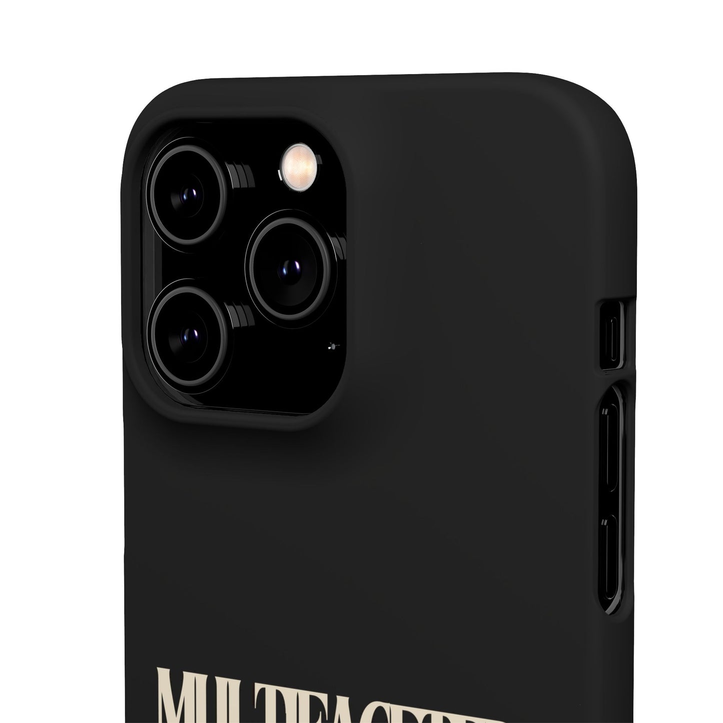 Multifaceted Black Girl Snap Case - Stylish Phone Protection for Empowerment and Expression