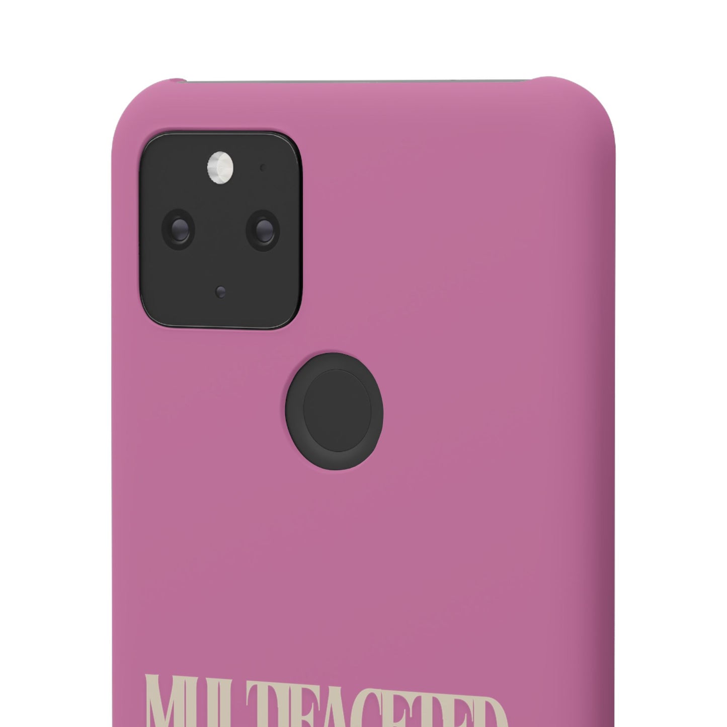 Multifaceted Black Girl Snap Case - Stylish Phone Protection for Empowerment and Expression