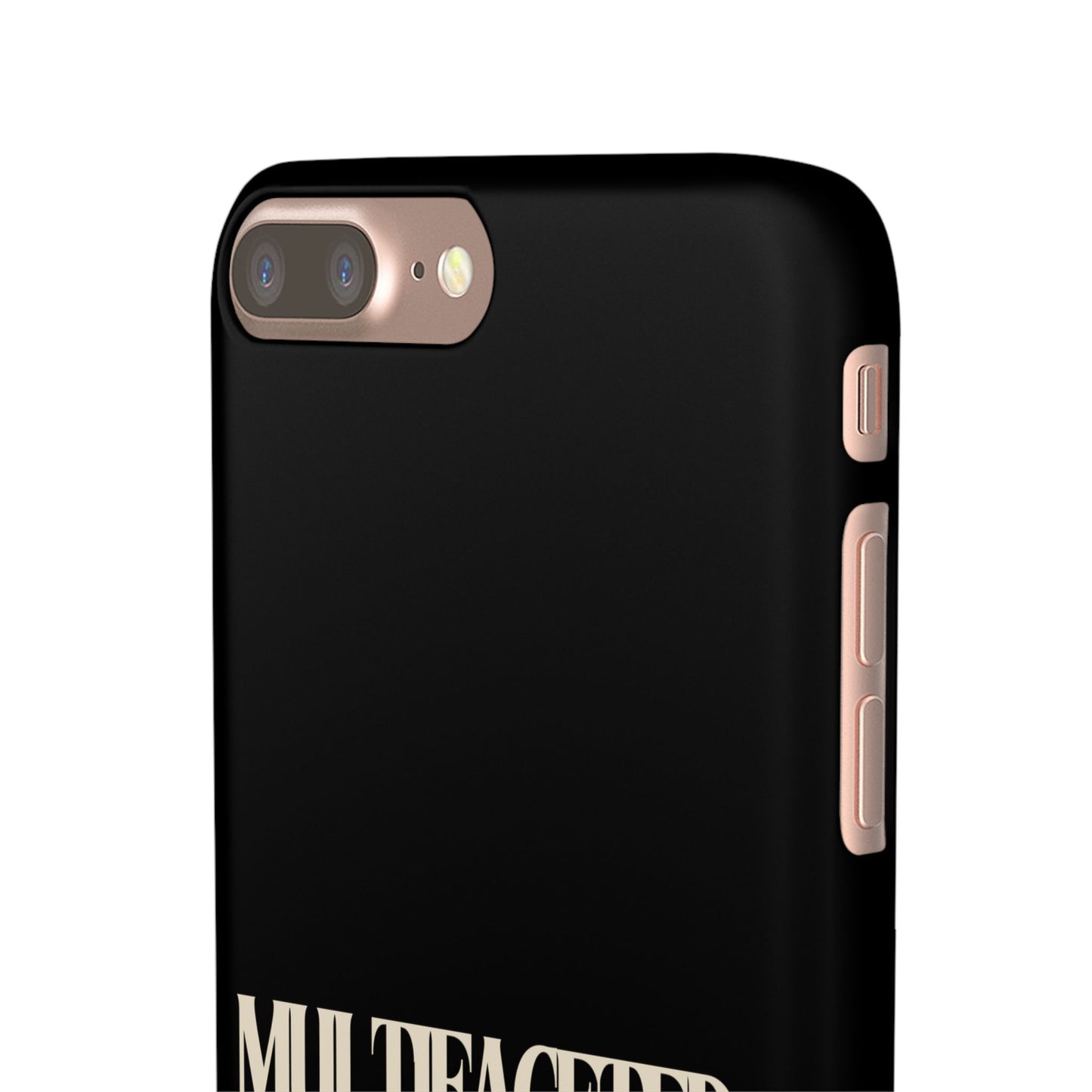 Multifaceted Black Girl Snap Case - Stylish Phone Protection for Empowerment and Expression