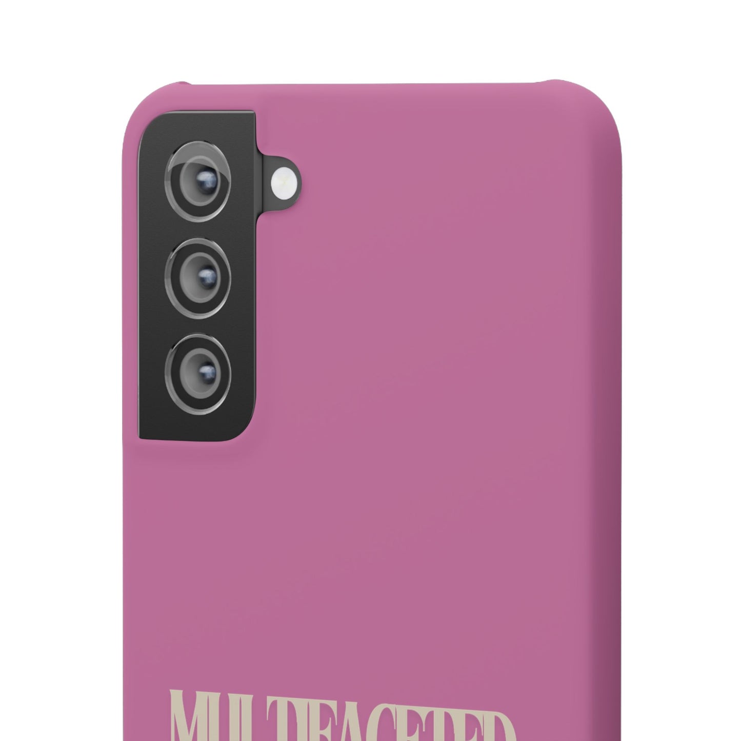 Multifaceted Black Girl Snap Case - Stylish Phone Protection for Empowerment and Expression