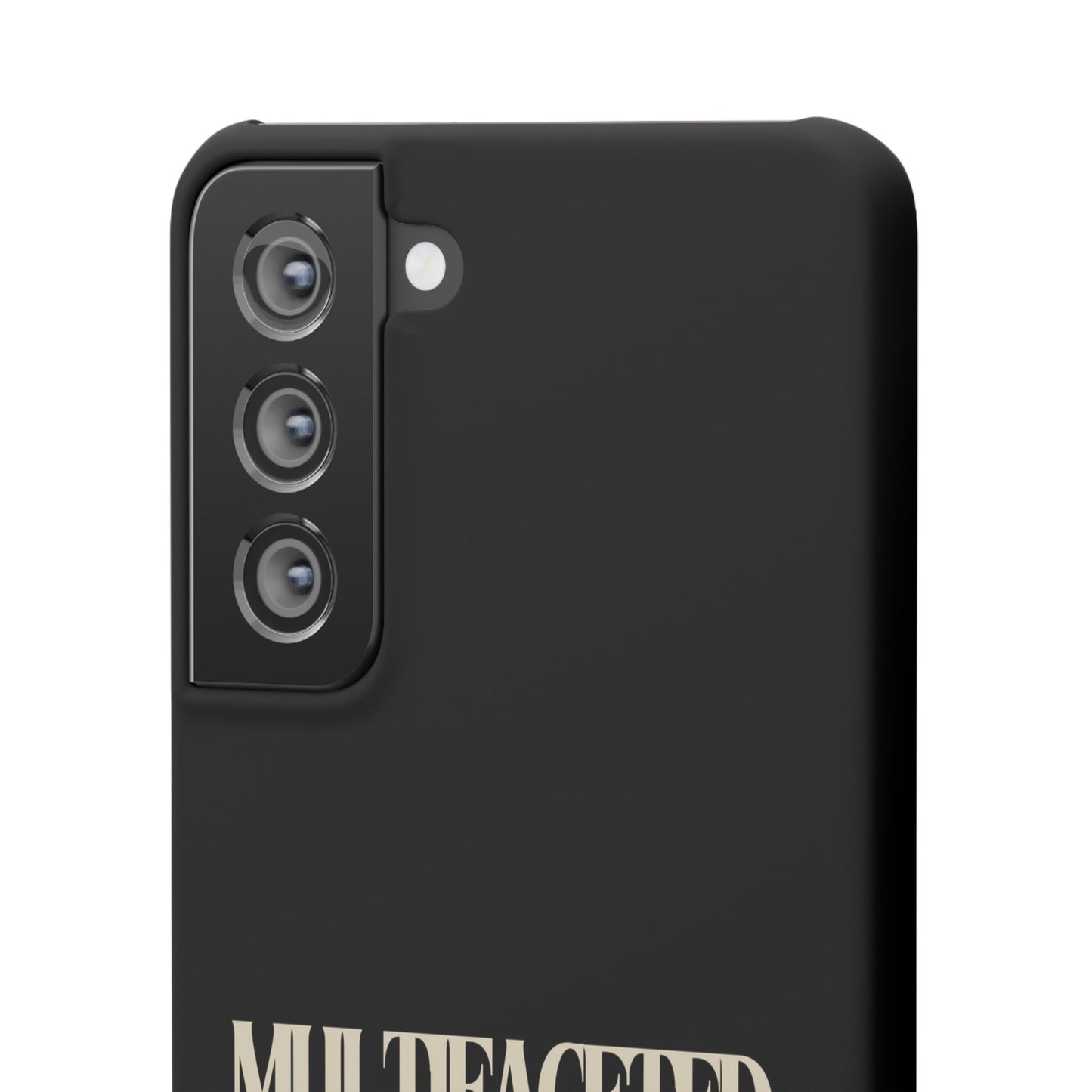 Multifaceted Black Girl Snap Case - Stylish Phone Protection for Empowerment and Expression