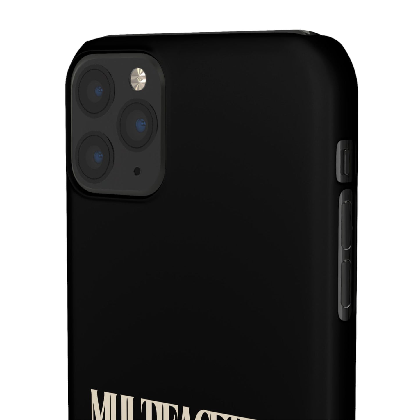 Multifaceted Black Girl Snap Case - Stylish Phone Protection for Empowerment and Expression