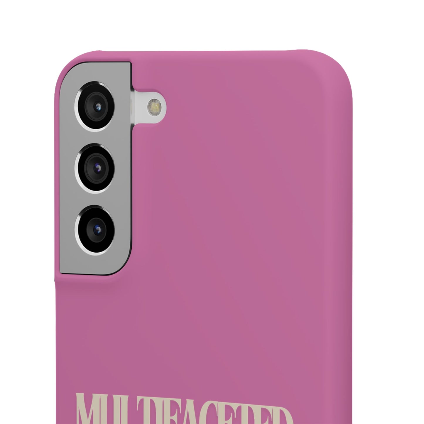 Multifaceted Black Girl Snap Case - Stylish Phone Protection for Empowerment and Expression