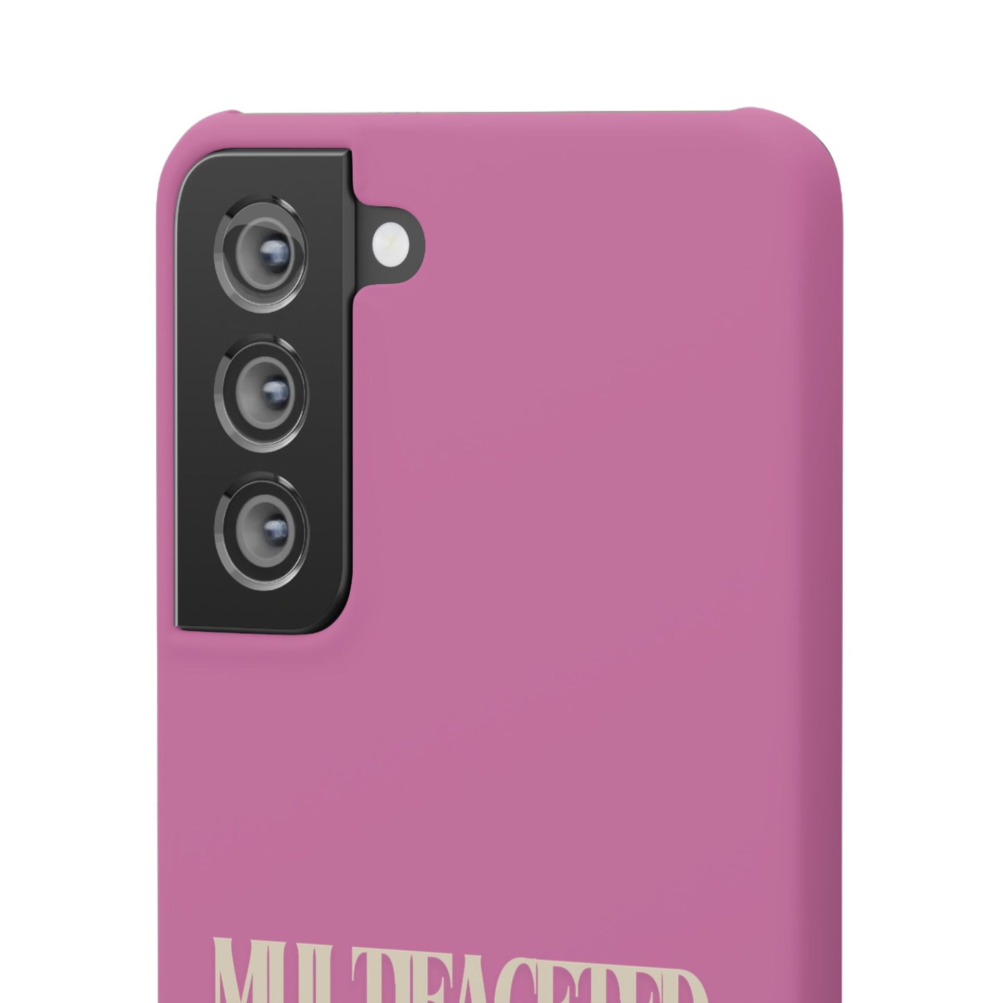 Multifaceted Black Girl Snap Case - Stylish Phone Protection for Empowerment and Expression