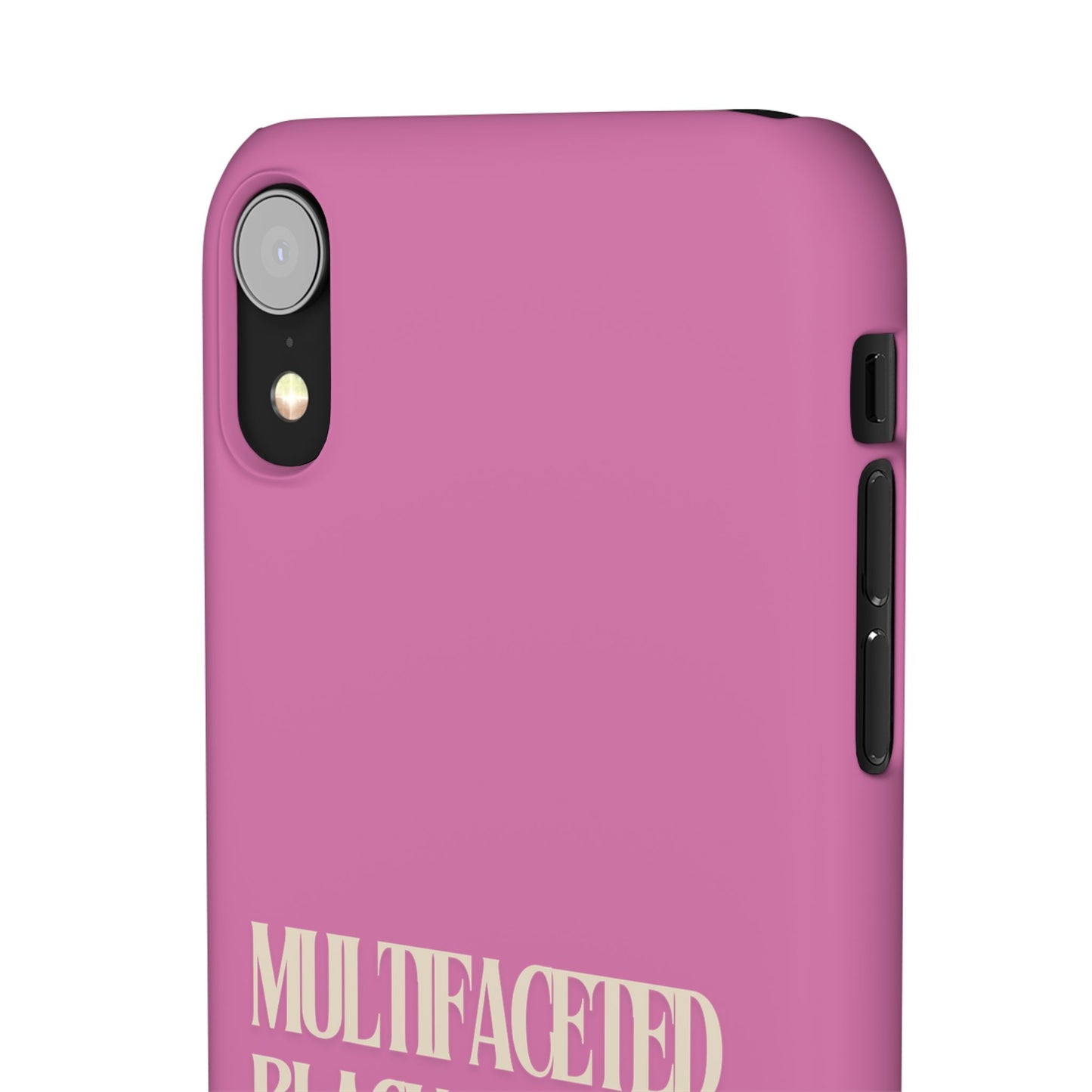 Multifaceted Black Girl Snap Case - Stylish Phone Protection for Empowerment and Expression