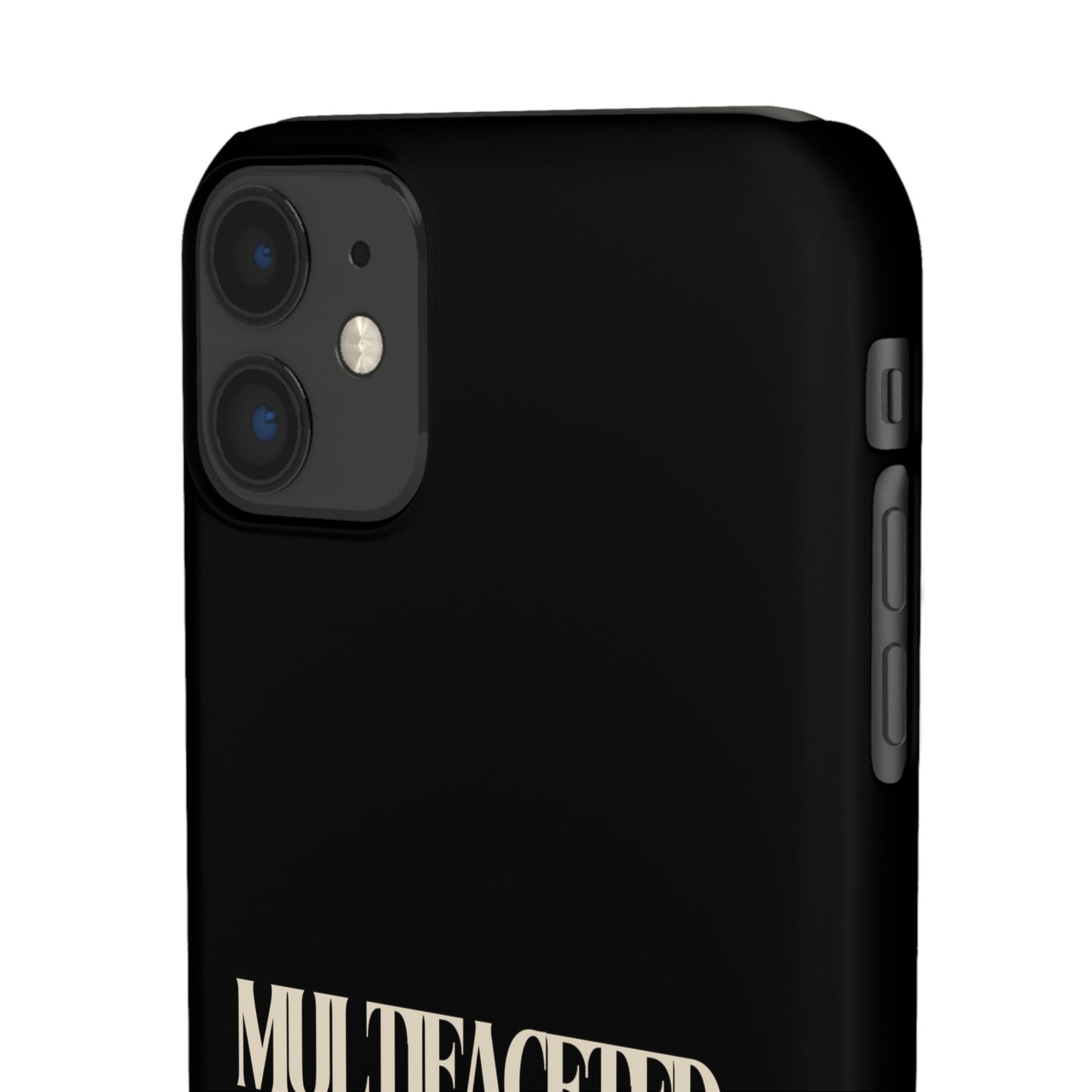 Multifaceted Black Girl Snap Case - Stylish Phone Protection for Empowerment and Expression