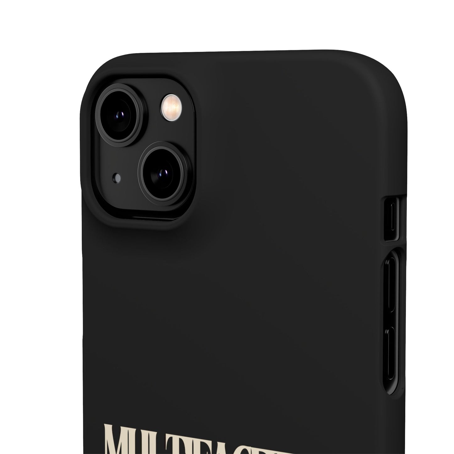 Multifaceted Black Girl Snap Case - Stylish Phone Protection for Empowerment and Expression