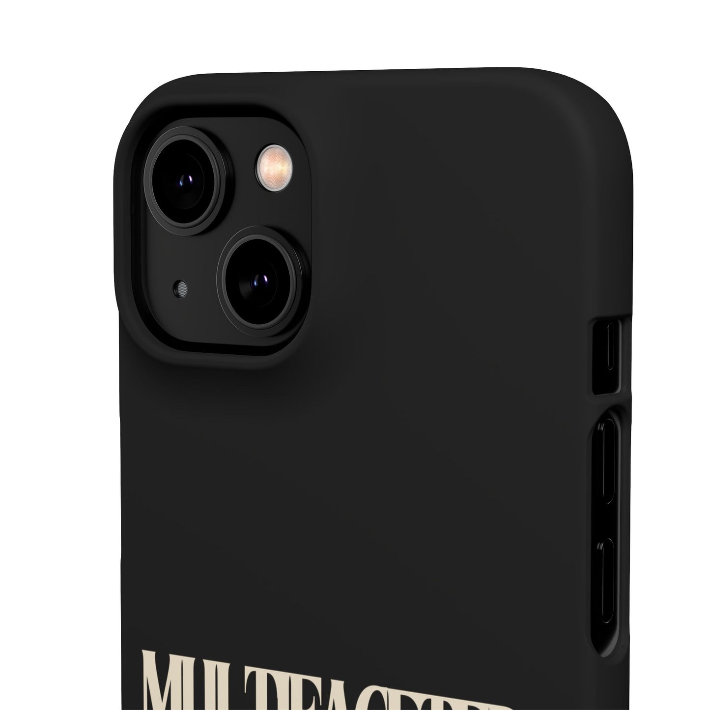 Multifaceted Black Girl Snap Case - Stylish Phone Protection for Empowerment and Expression