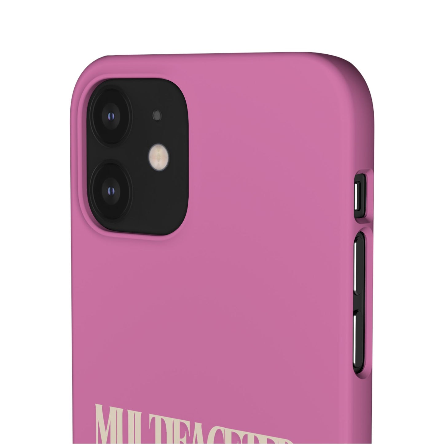 Multifaceted Black Girl Snap Case - Stylish Phone Protection for Empowerment and Expression