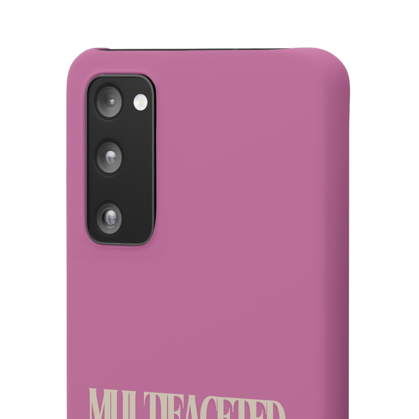 Multifaceted Black Girl Snap Case - Stylish Phone Protection for Empowerment and Expression