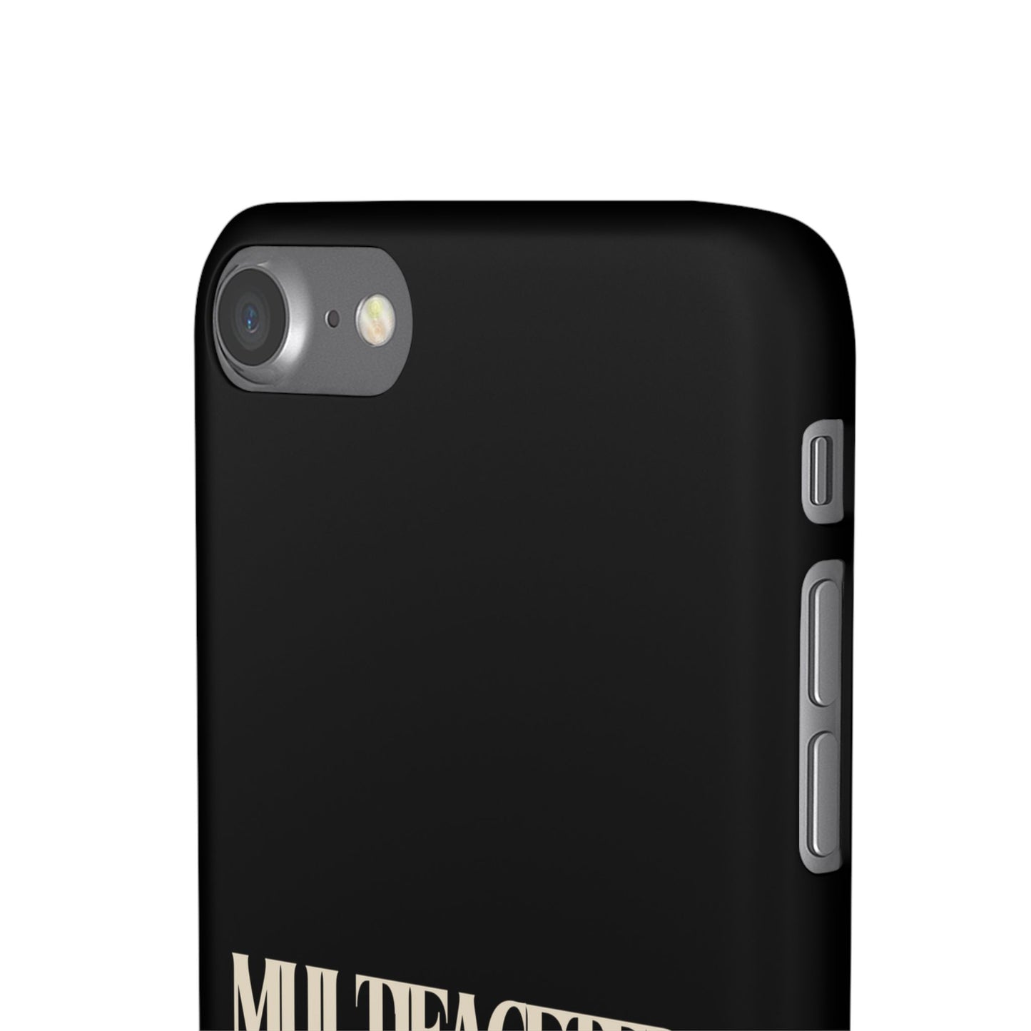 Multifaceted Black Girl Snap Case - Stylish Phone Protection for Empowerment and Expression