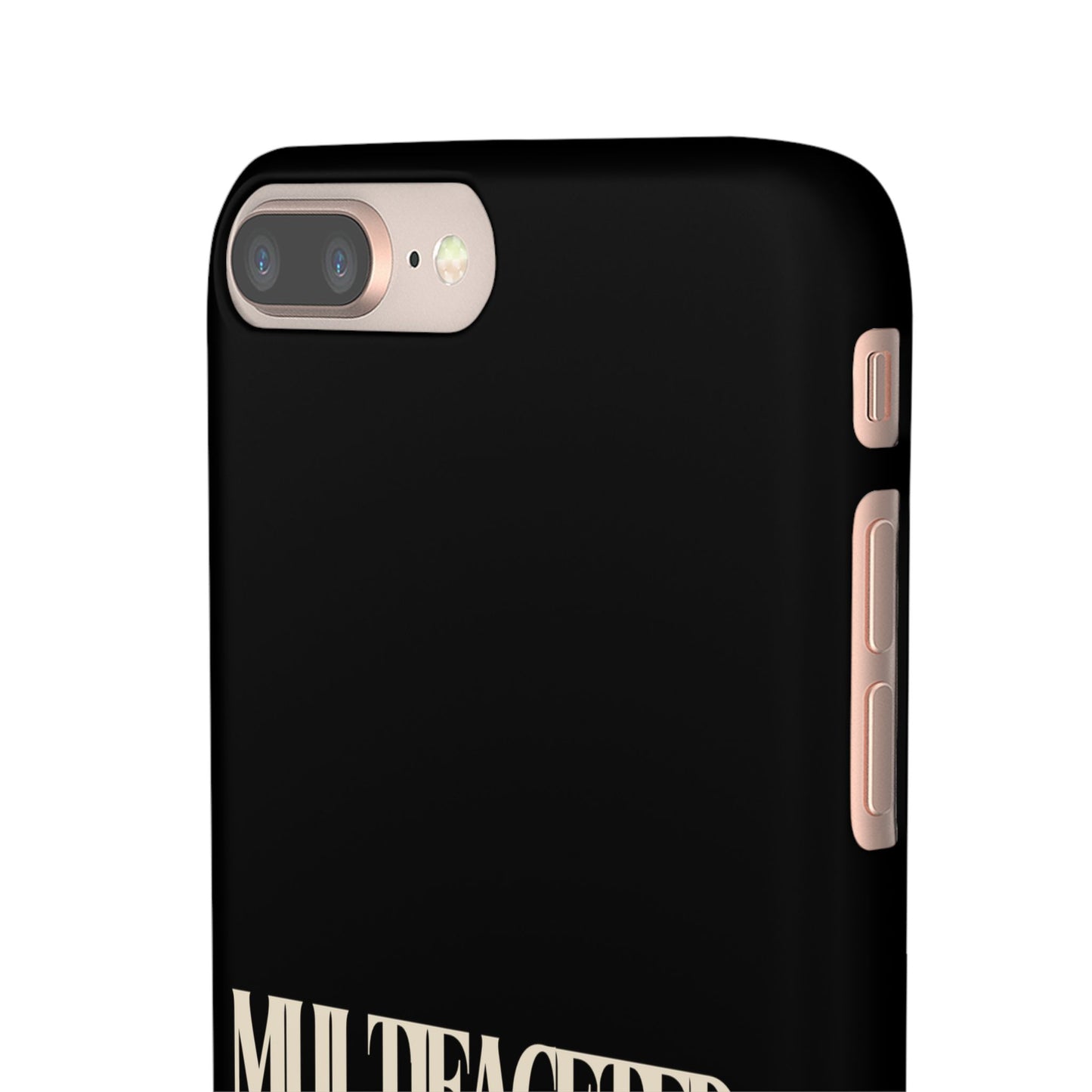 Multifaceted Black Girl Snap Case - Stylish Phone Protection for Empowerment and Expression